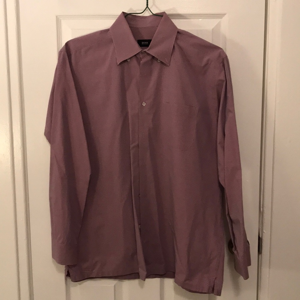 Men’s BOSS dress shirt.